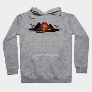 Egyptian pyramids Hoodie